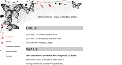 Desktop Screenshot of agencycalifornia.com